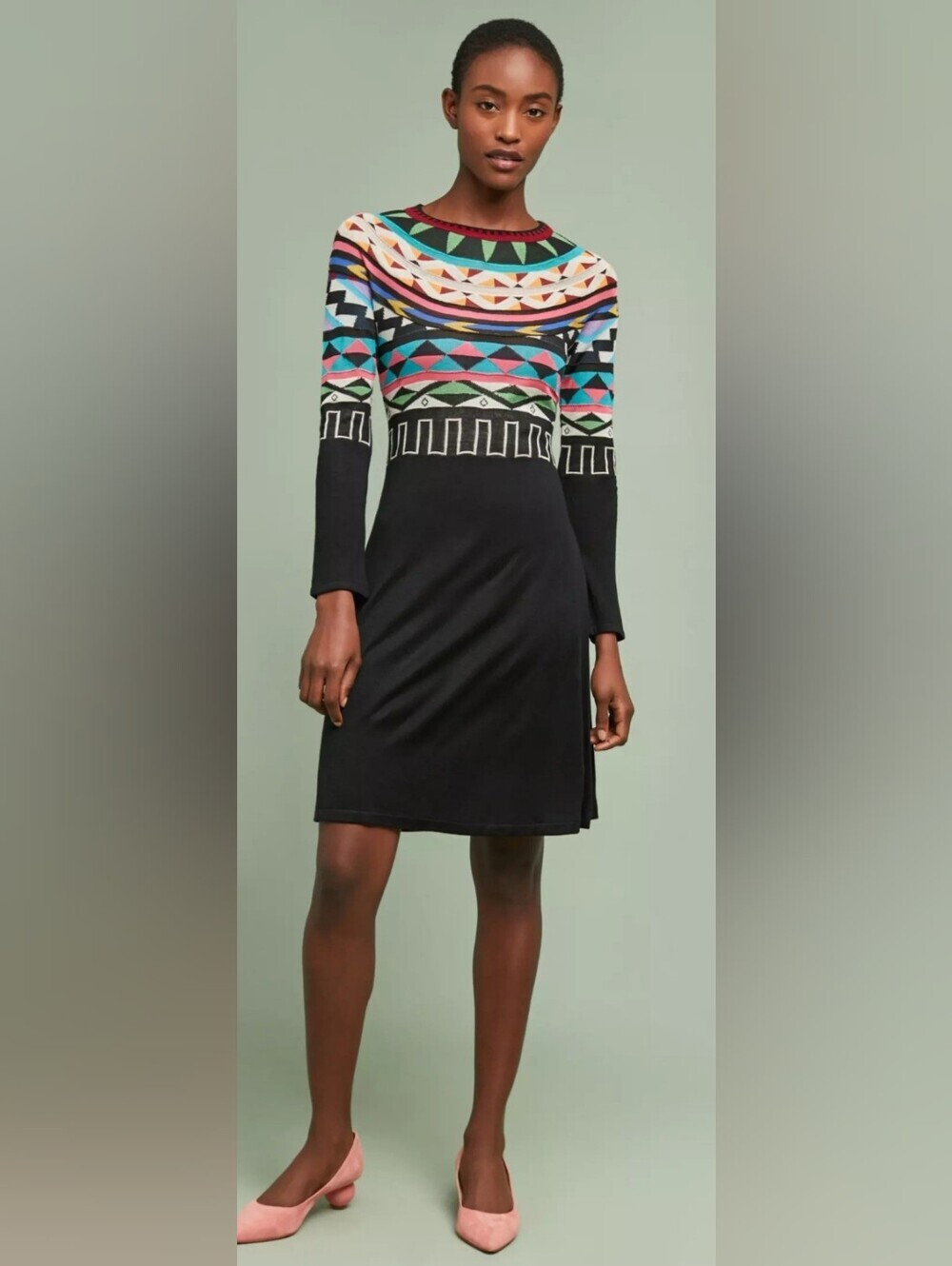 Anthropologie Aldomartins Lucerne Sweater Dress, Size XS